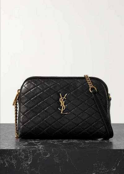 Gaby Quilted Bag - Black