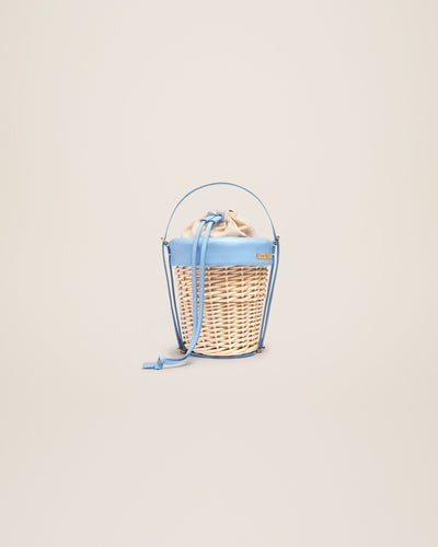 Le panier Seau Bucket Bag - Blue/Beige
