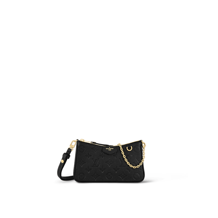 Louis Vuitton - Crossbody Monogram Easy Pouch On Strap - Black