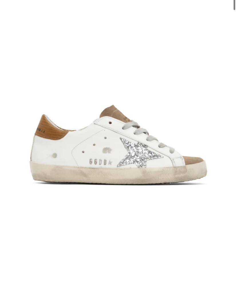 Golden Goose - Super-Star Sneakers - White/Brown