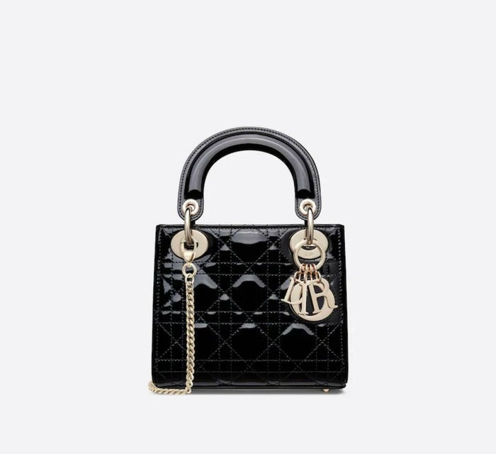 Dior - Mini Lady Dior Bag - Shiny Black