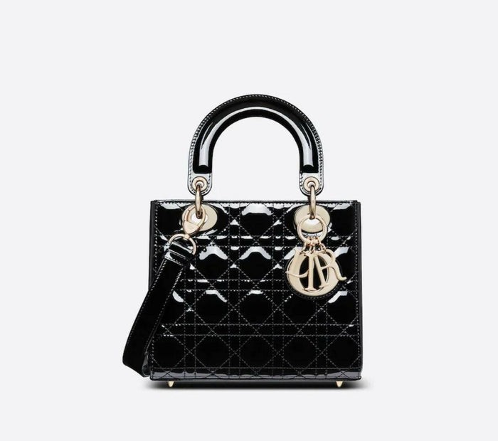 Dior - Small Lady Dior Bag - Shiny Black