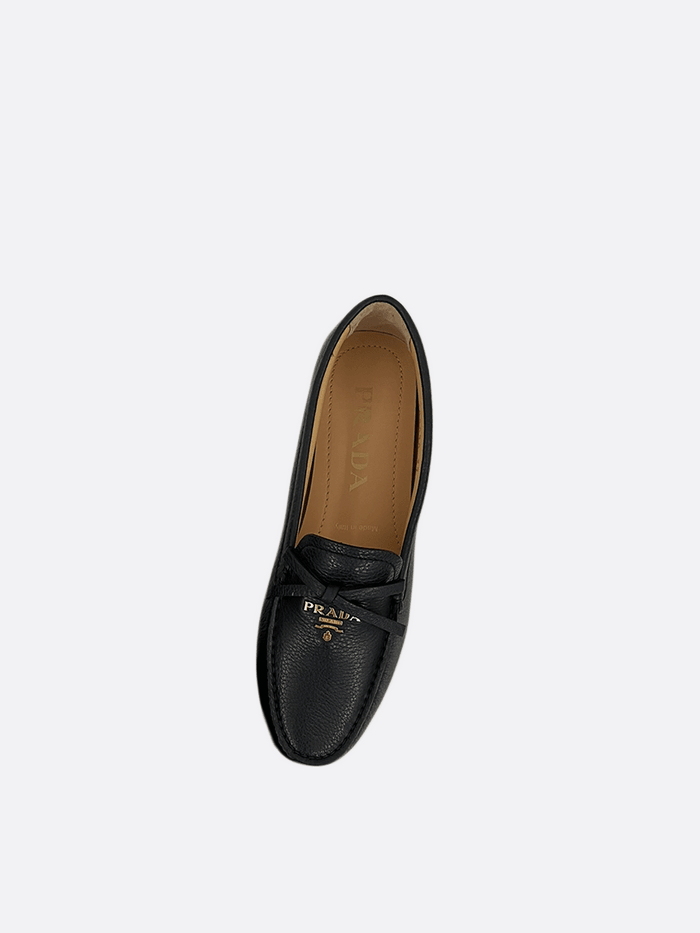 Flat Loafers - Black