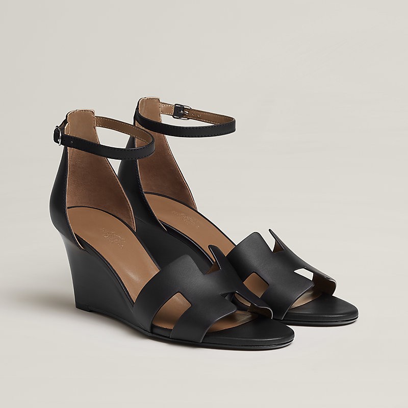 Hermès - Legend Sandals - Black