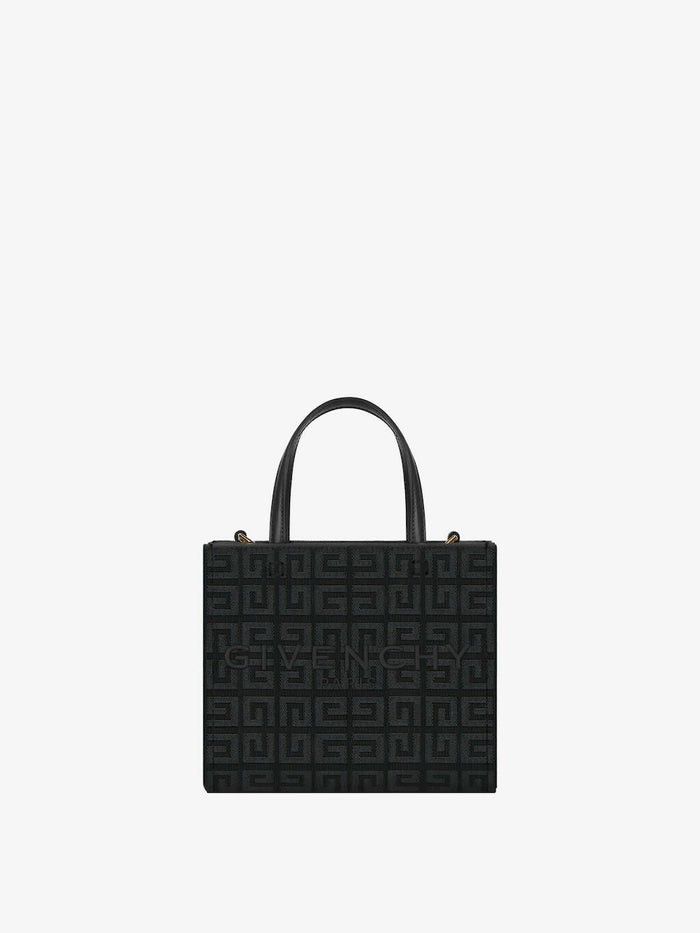 Mini G Tote Shopping Bag - Black