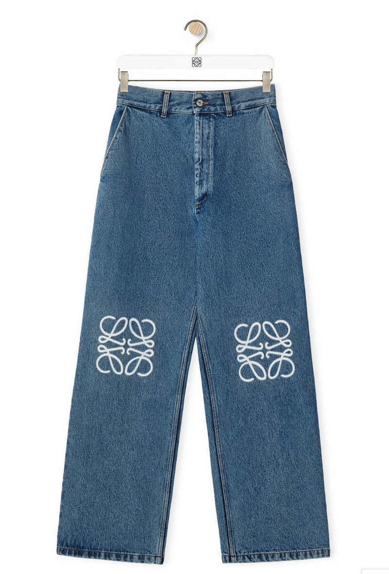 Anagram Baggy Jeans - Blue