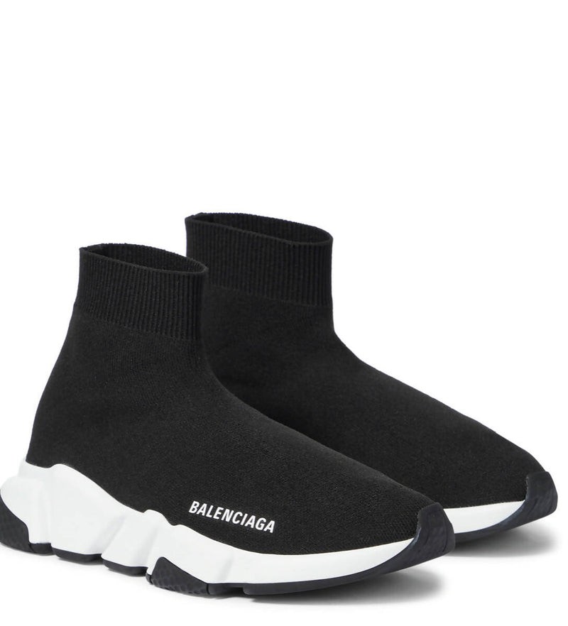 Balenciaga - Speed 2.0 Sneakers In Recycled Knit - Black