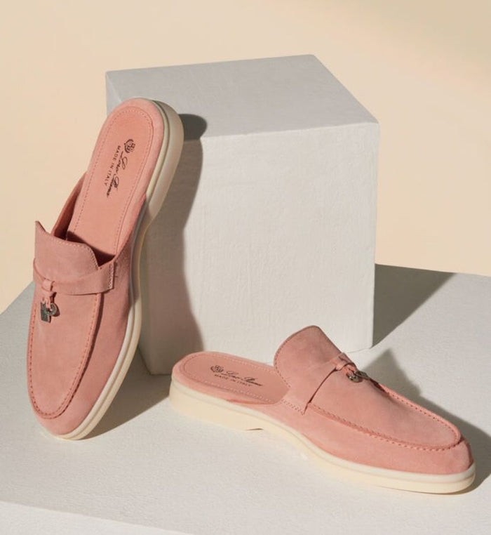 Loro Piana - Babouche Charms Loafers - Pink