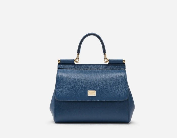 Dolce & Gabbana - Small Sicily Bag - Blue – Shop It