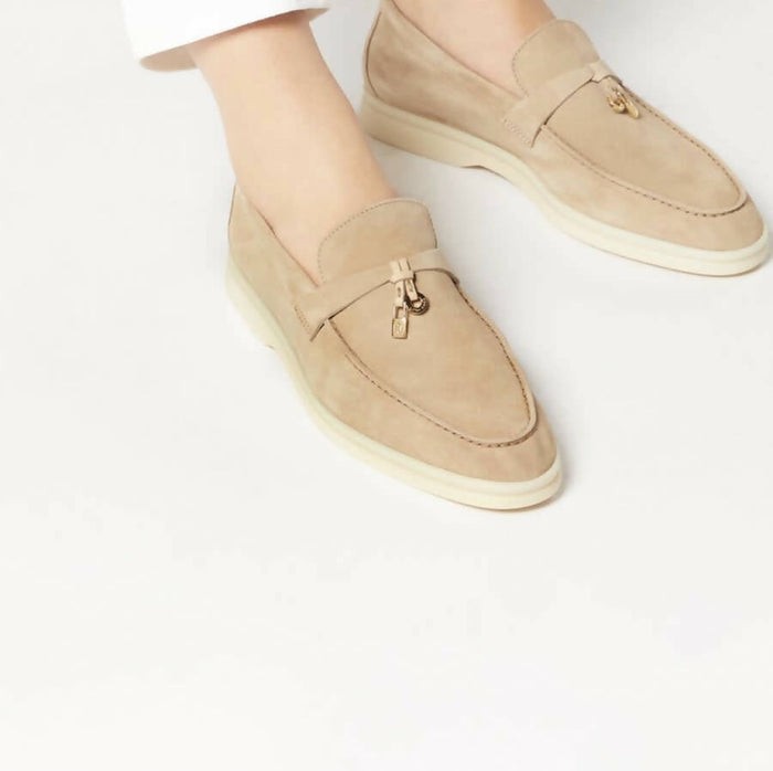 Summer Charms Walk Loafers - Off-white