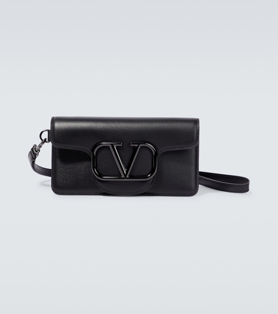 Valentino - Vlogo Signature Chain Wallet - Black