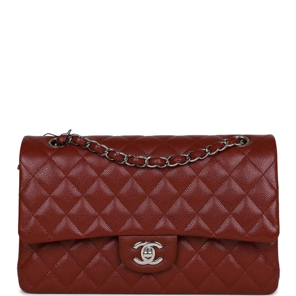 Chanel Leather Bag - Burgundy