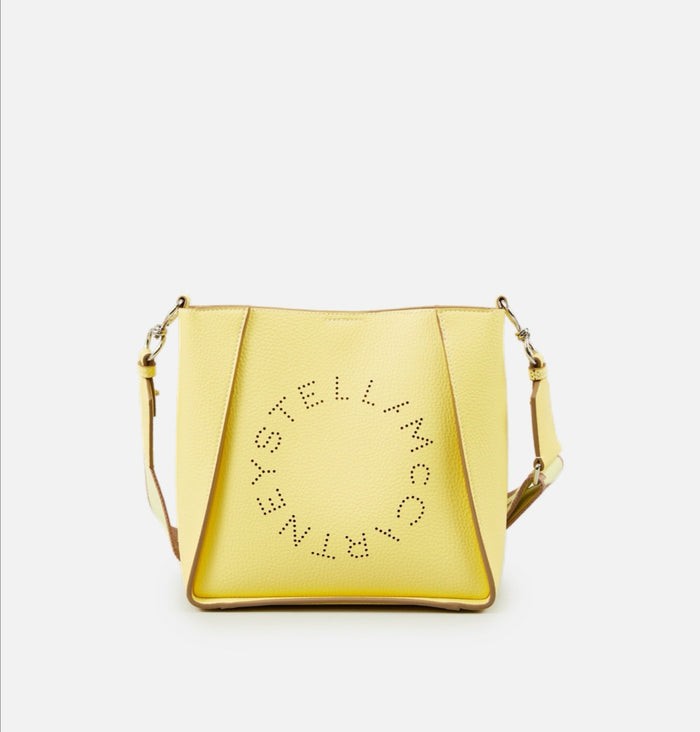 Stella McCartney - Mini Perforated-logo Bag - Yellow