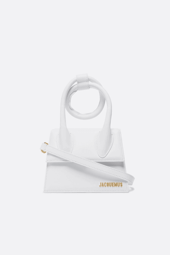 Jacquemus - Le Chiquito Noeud Mini Bag - White