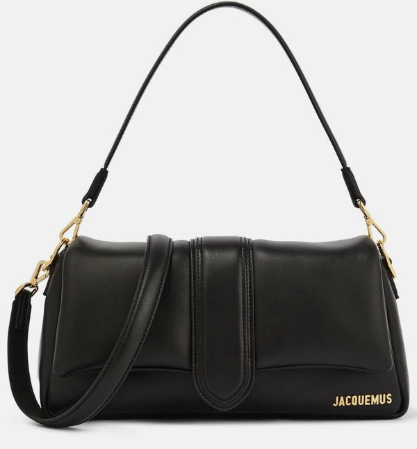 Jacquemus - Le Bambimou Leather Shoulder Bag - Black