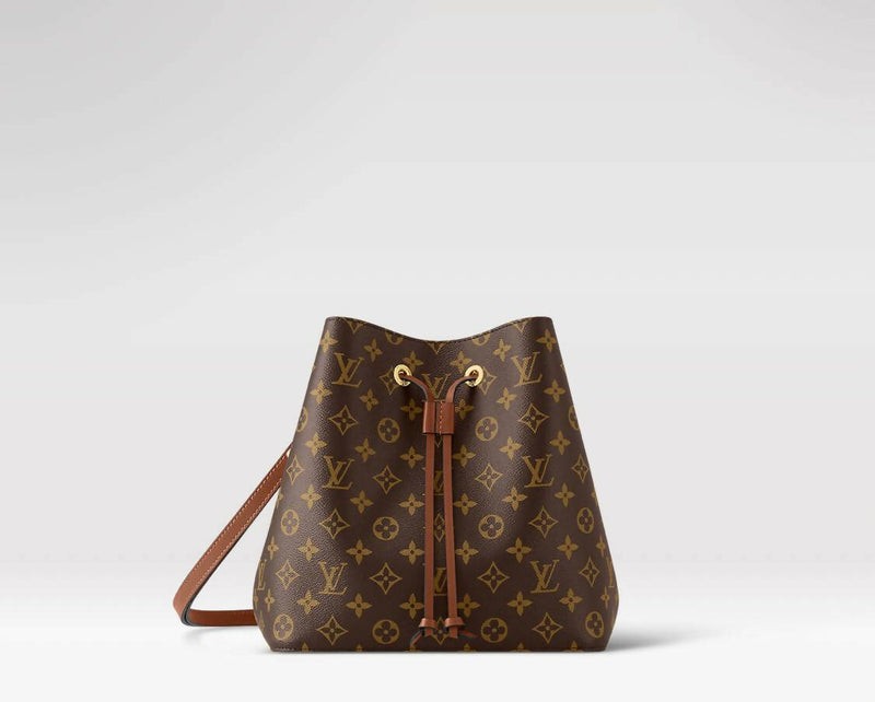 Louis Vuitton Neverfull MM Pouch Pink Lining Brown Leather ref