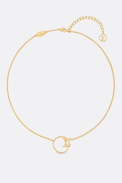 Louis Vuitton - LV Eclipse Necklace - Gold