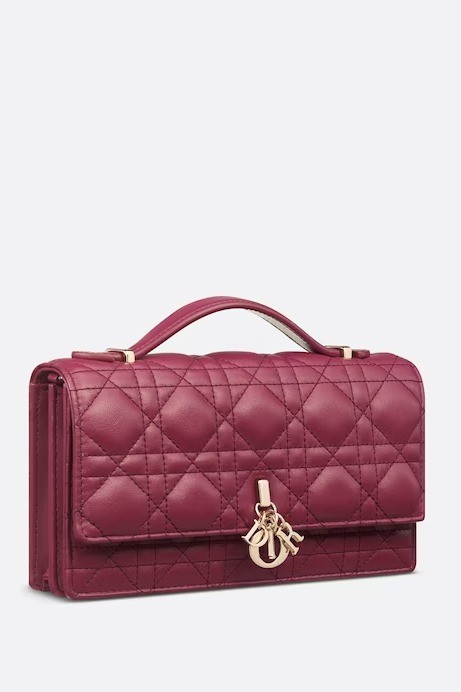 Miss Dior Mini Bag - Deep Fuchsia