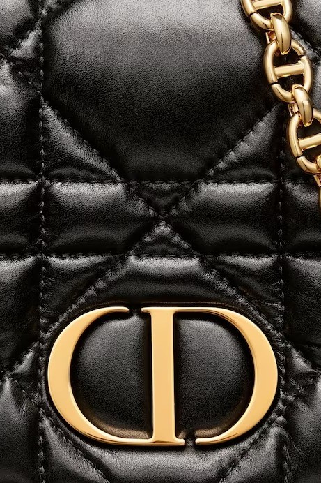 Dior Caro Butterfly Mini Bag Black Lambskin Embroidered with  Three-Dimensional Butterfly
