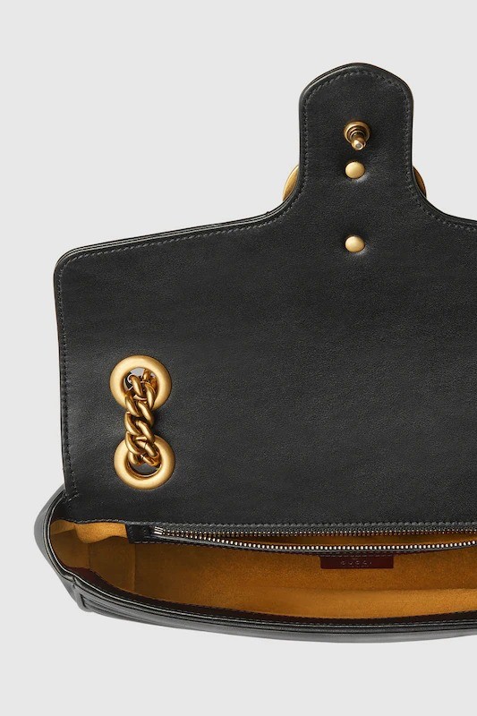 Gucci - GG Marmont Matelassé Super Mini Bag - Black – Shop It