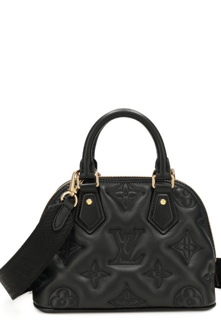 Louis Vuitton - Alma BB Leather Bag - Black – Shop It