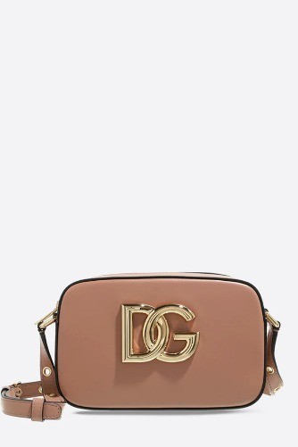 Dolce & Gabbana - Crossbody Bag Leather -  Rose Antico