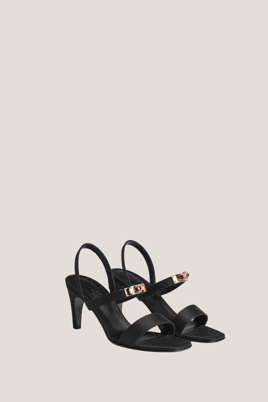 Glamour 75 sandal - Black