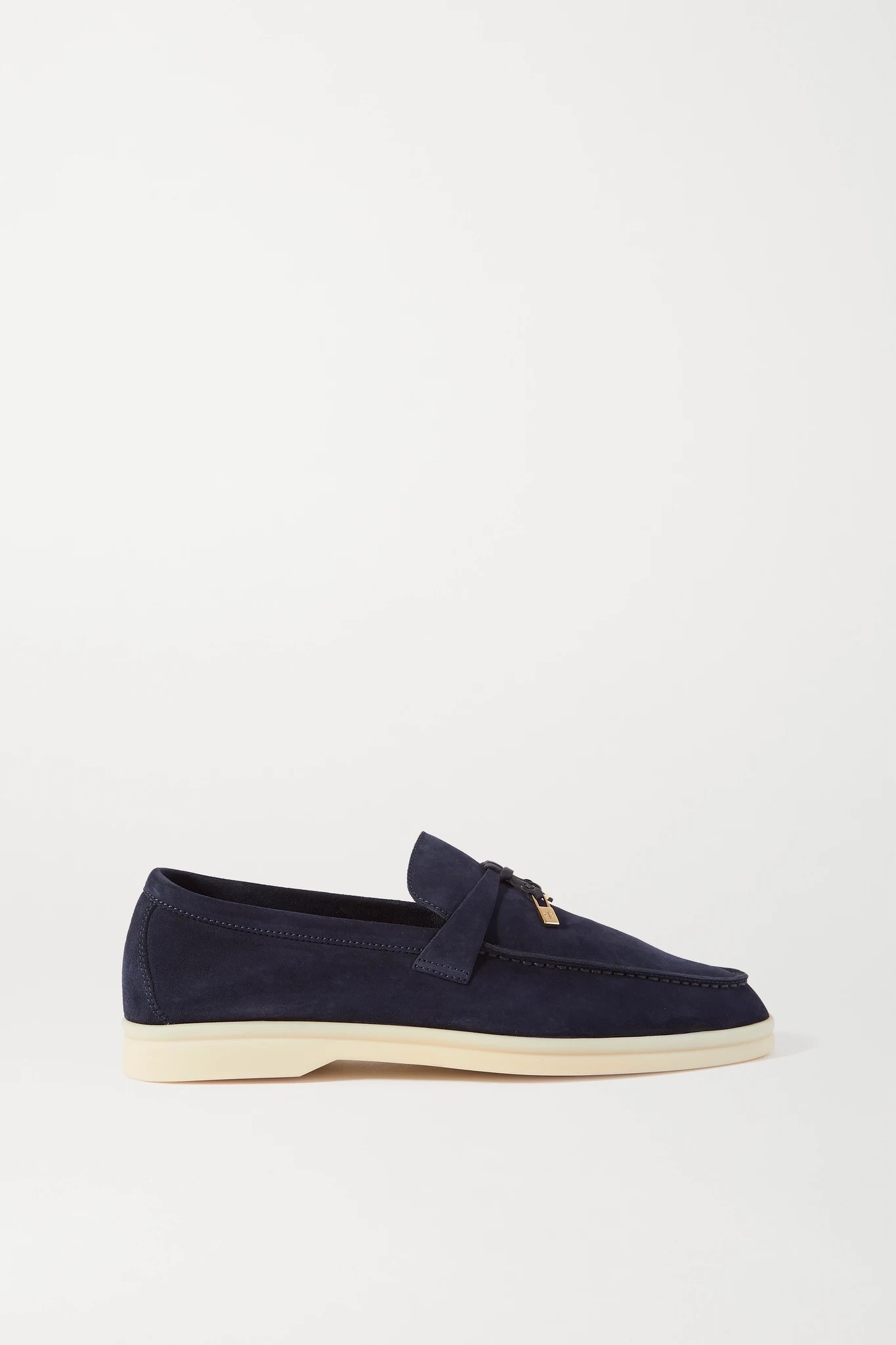 Loro Piana - Summer Charms Walk Moccasin Loafers - Deep Blue