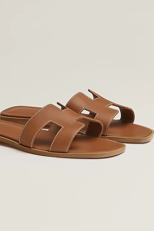 Hermès - Oran Sandals - Brown