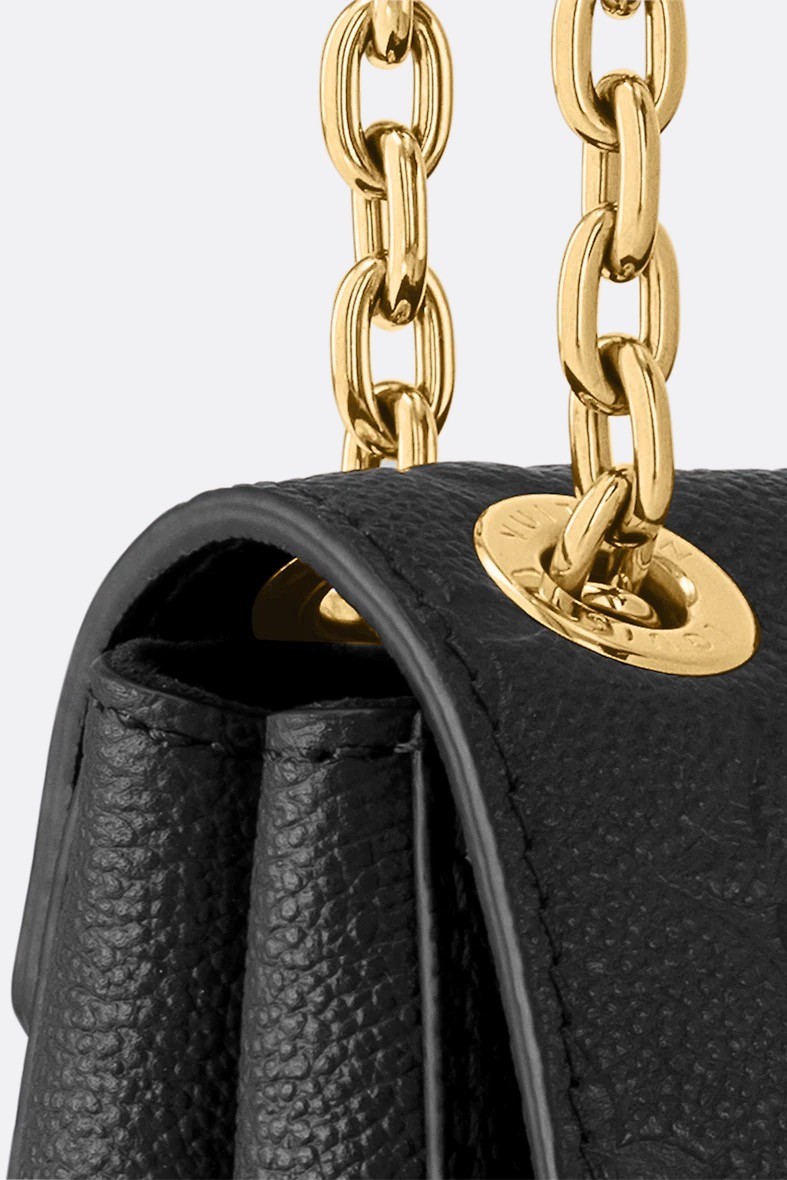 Louis Vuitton Vavin BB embossed black noir Monogram Empreinte