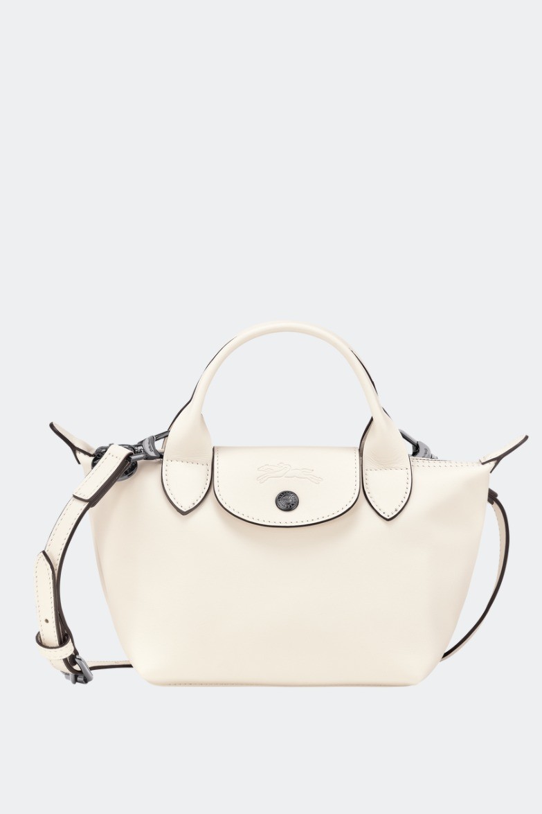 Longchamp - Le Pliage Xtra XS Handbag - Ecru/light beige