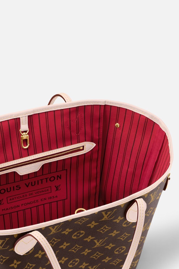 Louis Vuitton Neverfull Pink Lining