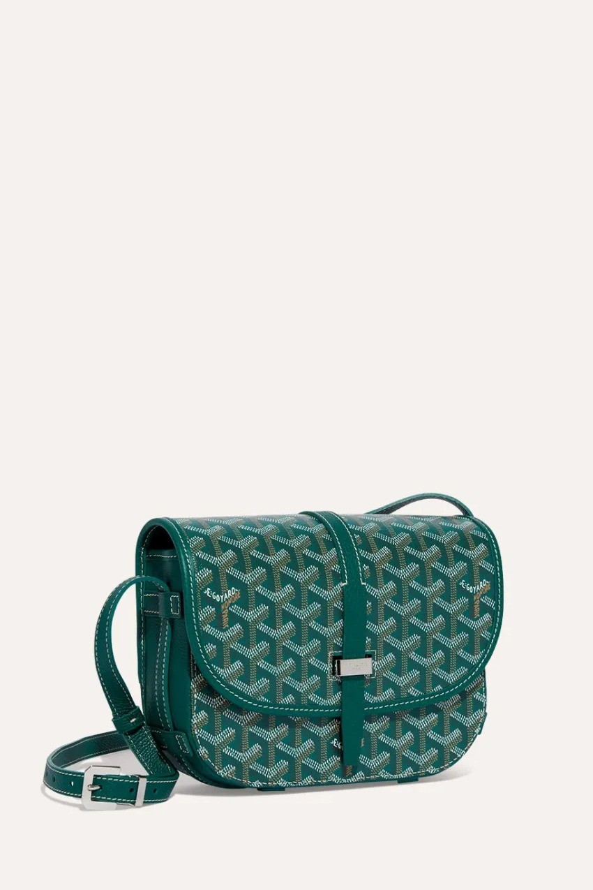 goyard bag green