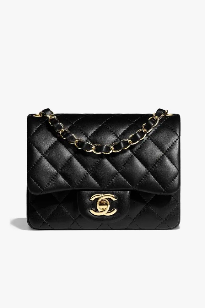 Chanel - Mini Flap Bag - Black