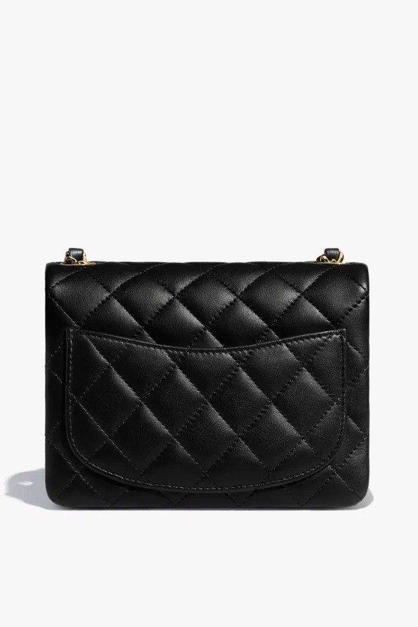 Mini Flap Bag - Black