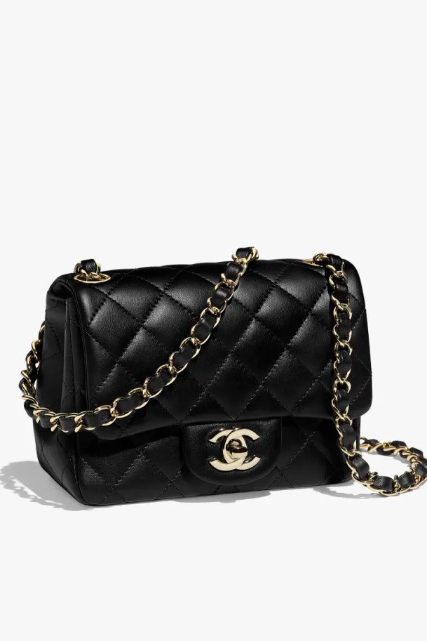 CHANEL, Bags, Chanel Lizard Classic Mini Flap Bag