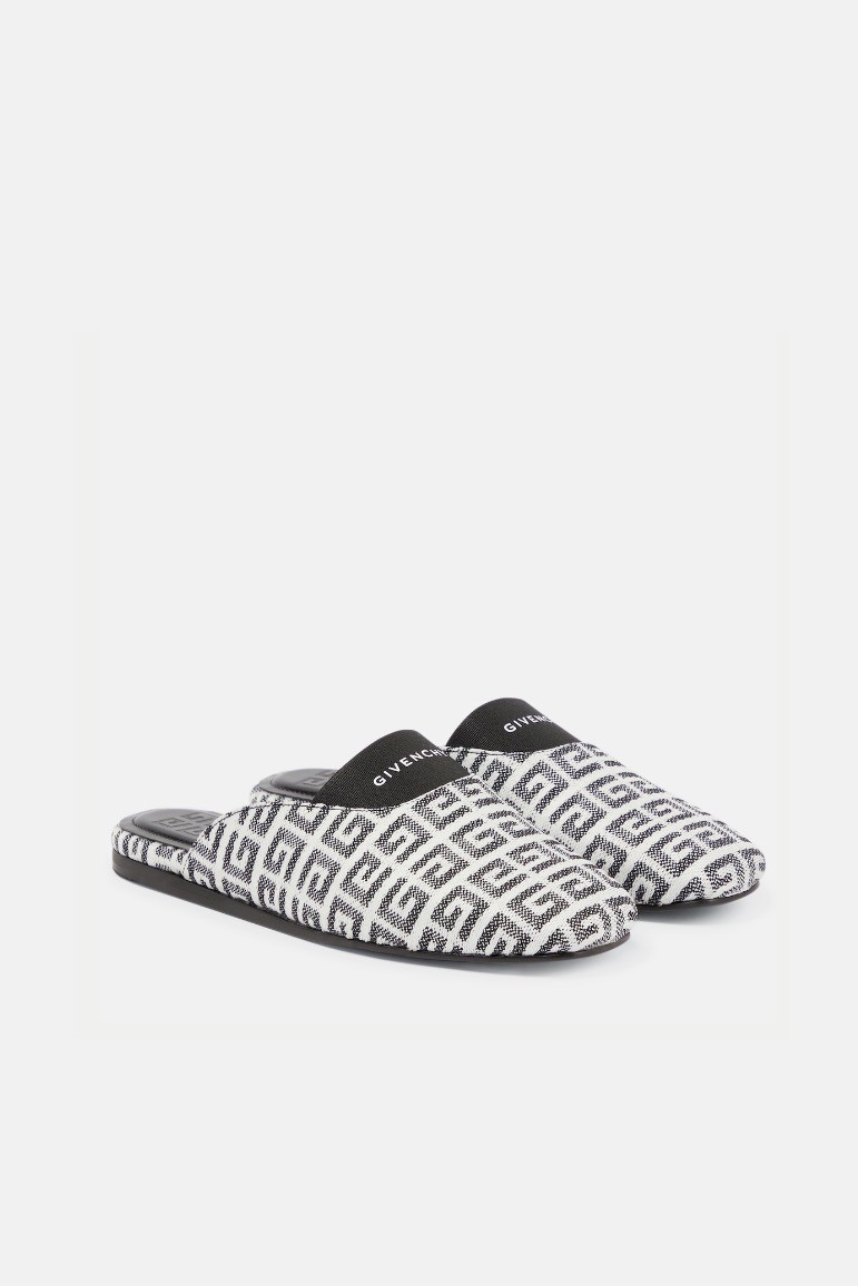 Givenchy - 4G Jacquard Slippers