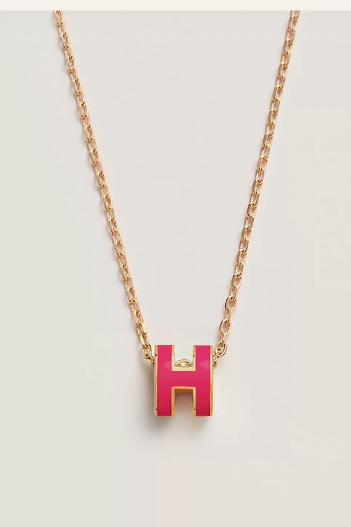 Mini Pop H pendant - Pink