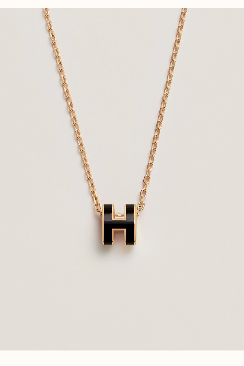 Hermès - Mini Pop H pendant - Black