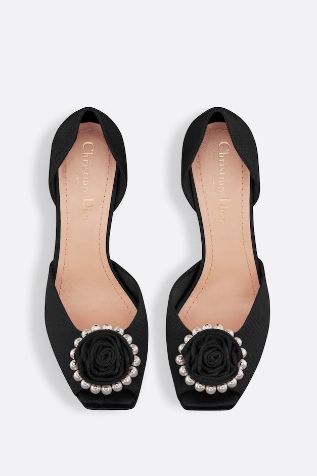 Dior Rose heeled sandal - Black 