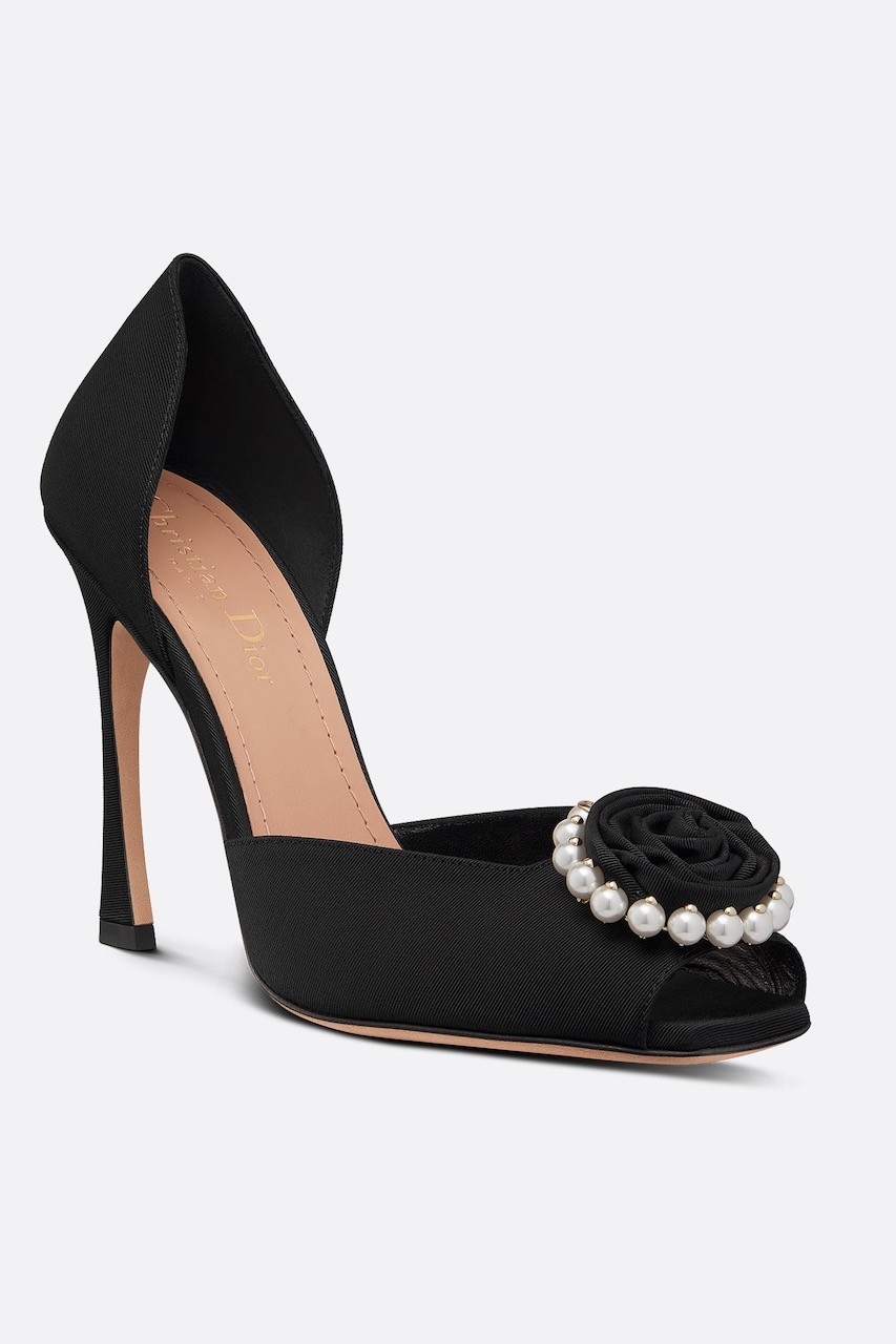 Dior Rose heeled sandal - Black 