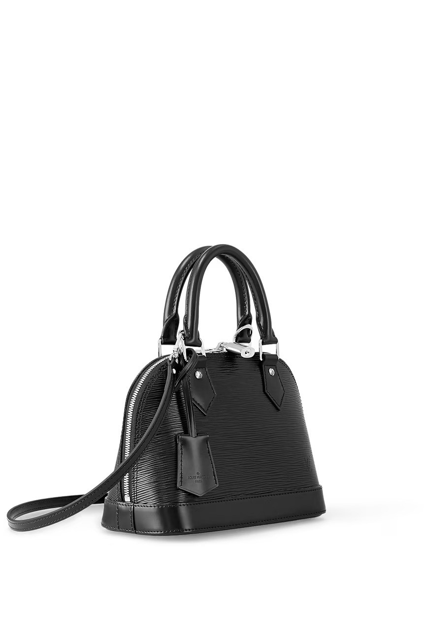 Alma BB Epi Leather Bag - Black