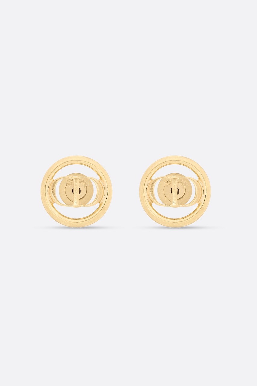 Dior - 30 MONTAIGNE STUD EARRINGS - Gold-Finish Metal