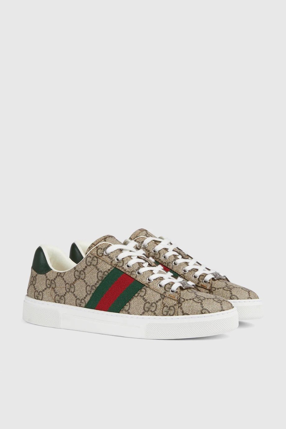 Gucci - Ace GG Supreme Leather Sneakers