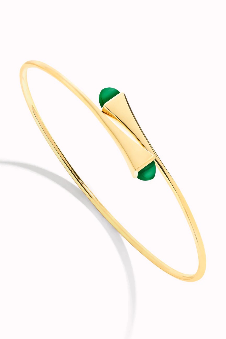 Cleo Wire Gold Slip- In Yellow Gold