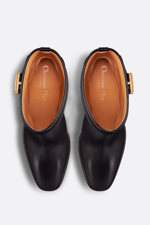 Dior Empreinte heeled ankle boot- Black 