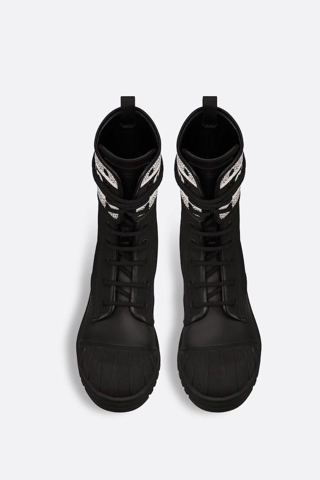 Dior Diorizon Hiking Ankle Boot Black Technical Mesh and Rubber