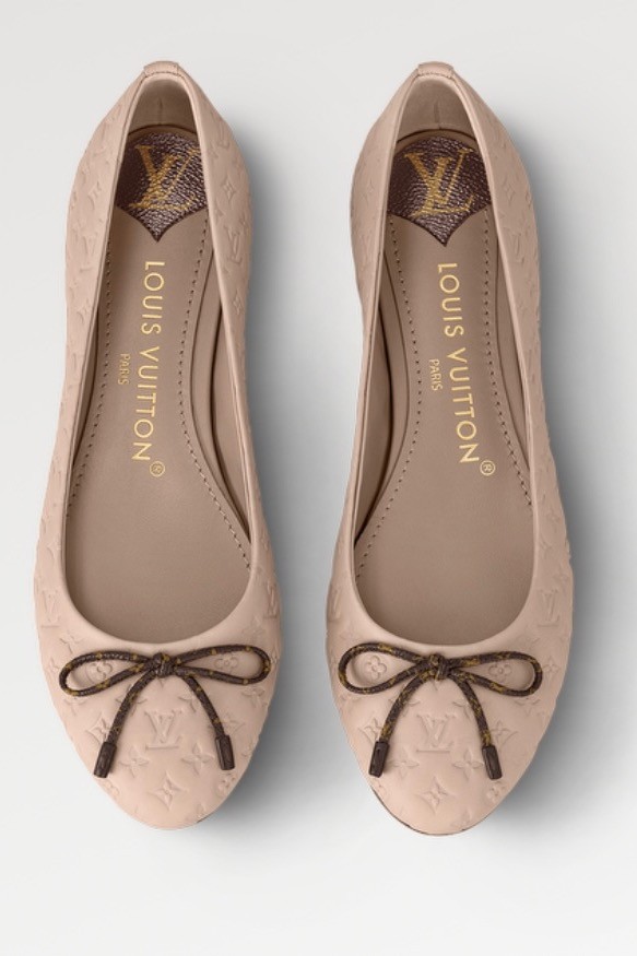 Louis Vuitton - Nina Ballerina, Shoes - Nude