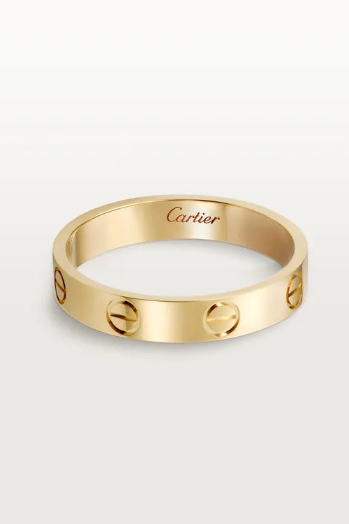 Cartier - Love Wedding Band, Ring - Yellow Gold