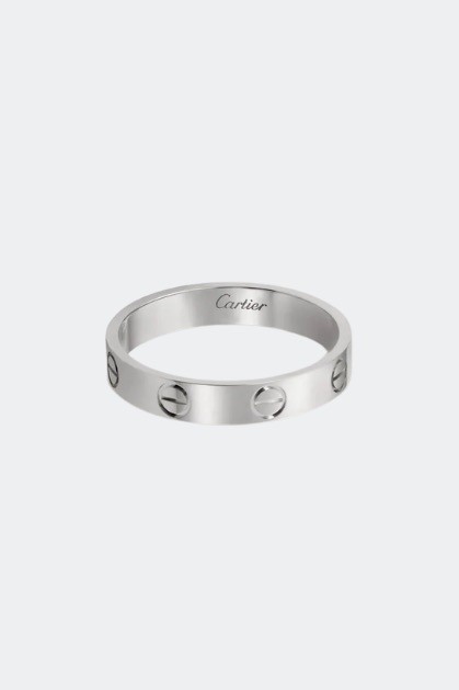 Cartier - Love Wedding Band, Ring - White Gold